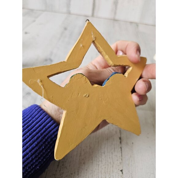 Eddie walker Nativity star Joseph Mary ornament Xmas peace on Earth tree as is - Picture 7 of 7